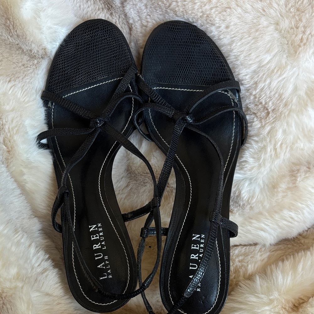 Vintage Ralph Lauren Hallie sling back heel